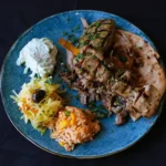 Bifteki, gyros en souvlaki